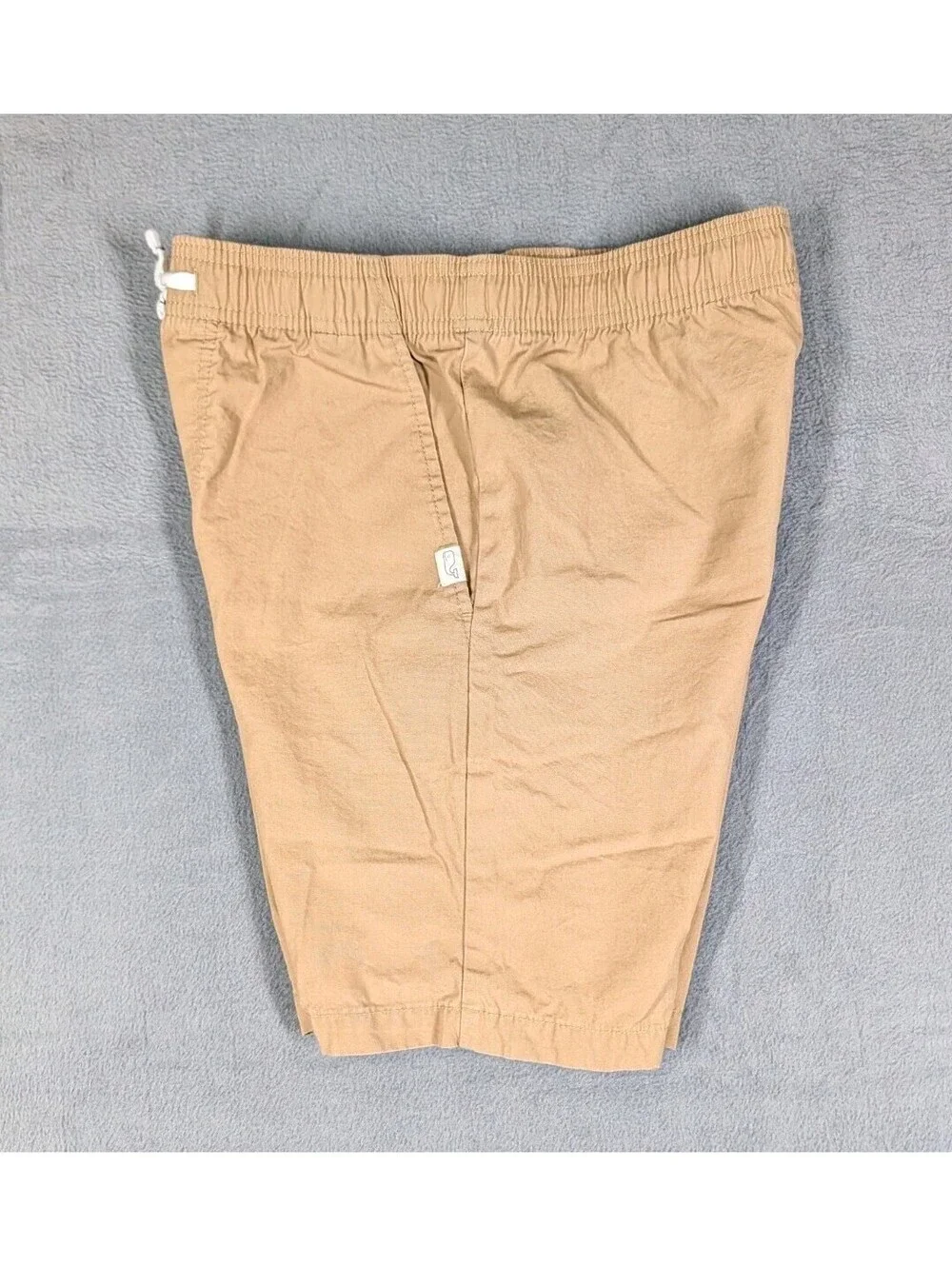 Vineyard Vines Boys M 12 14 Khaki Pull On Chino Shorts Preppy Coastal Casual